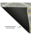 Addison Mayfield Gray AMF1029 9ft. x 12ft. Rect. Rug