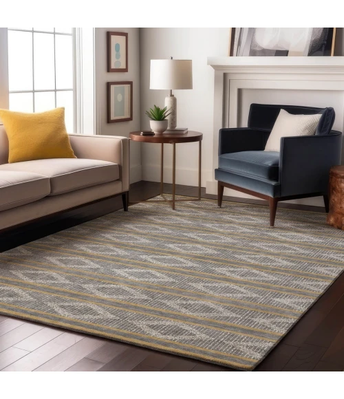 Addison Mayfield Gray AMF1029 9ft. x 12ft. Rect. Rug