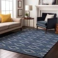 Addison Mayfield Blue AMF1029 9ft. x 12ft. Rect. Rug