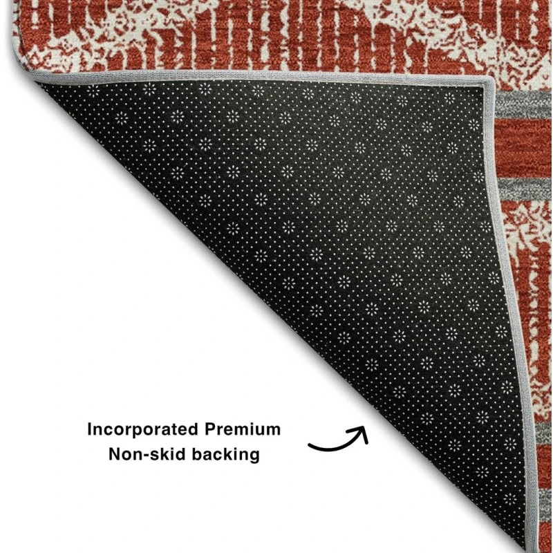 Addison Mayfield Red AMF1029 - 8ft. Round Rug