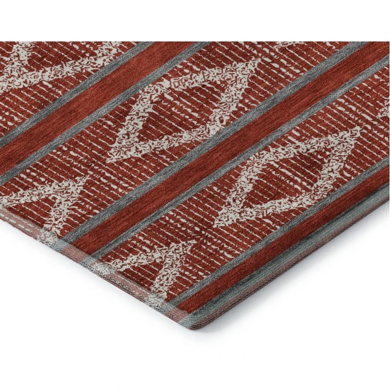 Addison Mayfield Red AMF1029 - 8ft. Round Rug