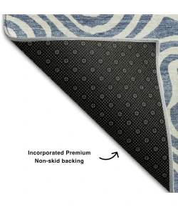 Addison Mayfield Blue AMF1030 2ft. 3in. x 7ft. 6in. Rect. Rug