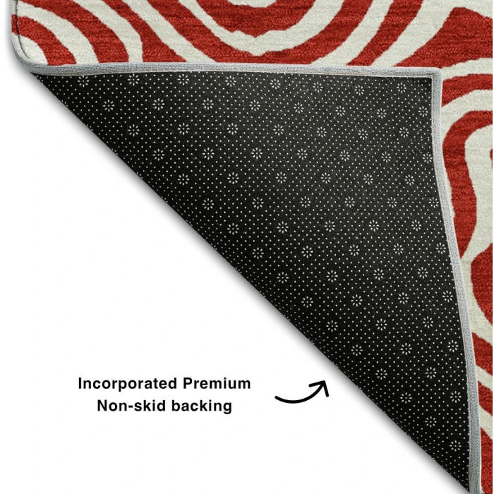 Addison Mayfield Red AMF1030 5ft. x 7ft. 6in. Rect. Rug