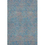 Addison Mayfield Teal AMF1031 - 8ft. Round Rug