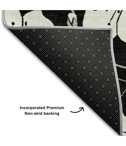 Addison Mayfield Black AMF1032 2ft. 3in. x 7ft. 6in. Rect. Rug