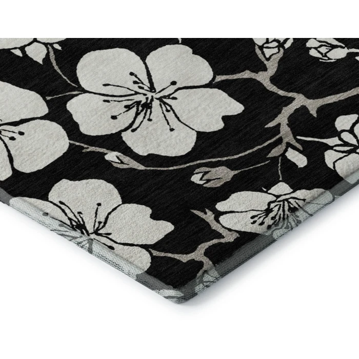 Addison Mayfield Black AMF1032 2ft. 3in. x 7ft. 6in. Rect. Rug
