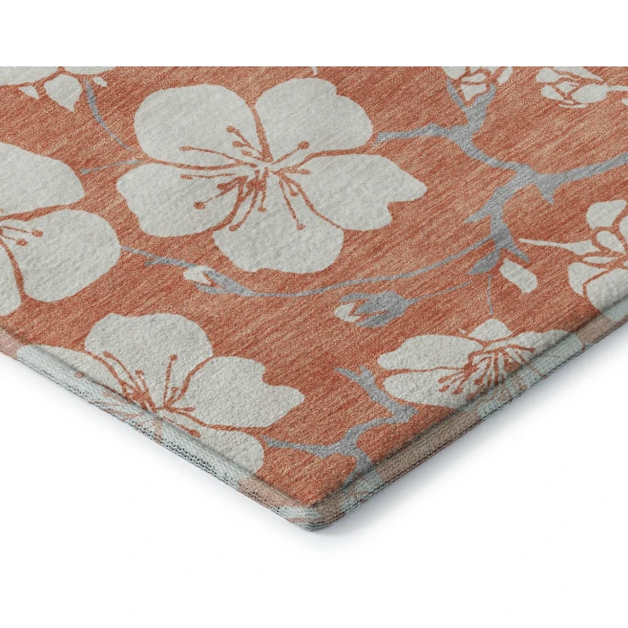 Addison Mayfield Orange AMF1032 2ft. 3in. x 7ft. 6in. Rect. Rug