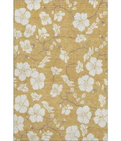 Addison Mayfield Gold AMF1032 - 8ft. Round Rug