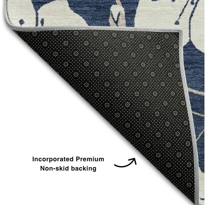 Addison Mayfield Blue AMF1032 - 8ft. Round Rug