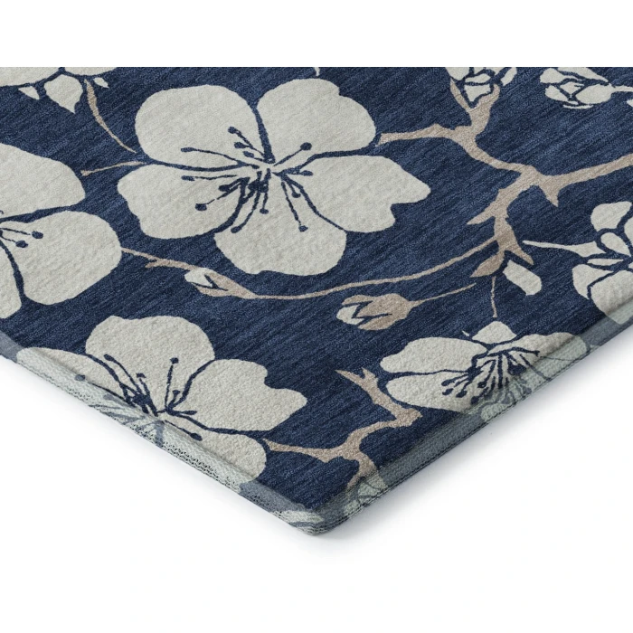 Addison Mayfield Blue AMF1032 - 8ft. Round Rug