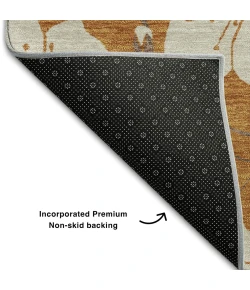 Addison Mayfield Orange AMF1032 9ft. x 12ft. Rect. Rug