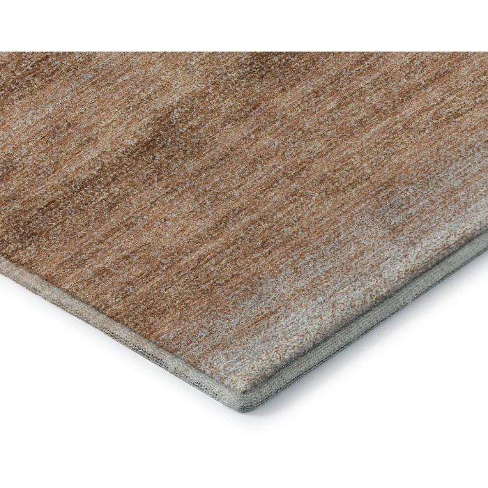 Addison Mayfield Orange AMF1033 - 8ft. Round Rug