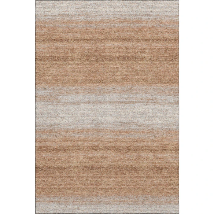 Addison Mayfield Orange AMF1033 - 8ft. Round Rug
