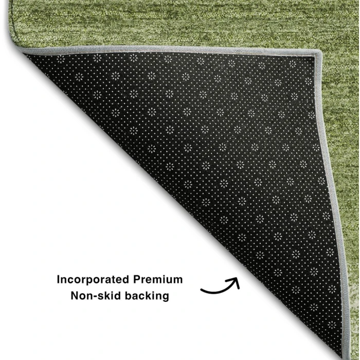 Addison Mayfield Green AMF1033 - 8ft. Round Rug