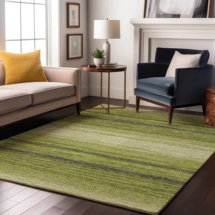 Addison Mayfield Green AMF1033 2ft. 3in. x 7ft. 6in. Rect. Rug