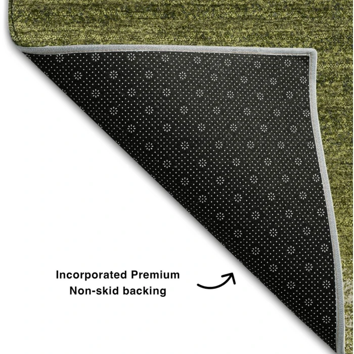 Addison Mayfield Green AMF1033 - 8ft. Round Rug