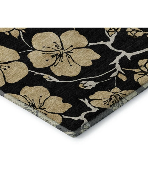 Addison Mayfield Black AMF1034 5ft. x 7ft. 6in. Rect. Rug