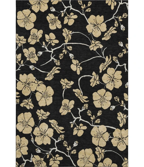 Addison Mayfield Black AMF1034 5ft. x 7ft. 6in. Rect. Rug