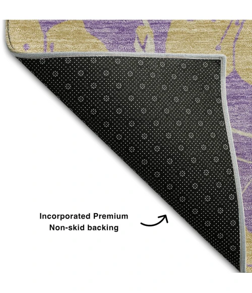 Addison Mayfield Purple AMF1034 9ft. x 12ft. Rect. Rug