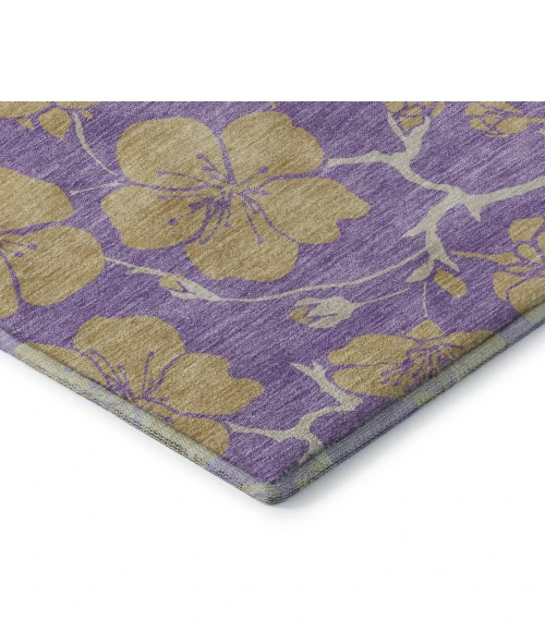 Addison Mayfield Purple AMF1034 9ft. x 12ft. Rect. Rug