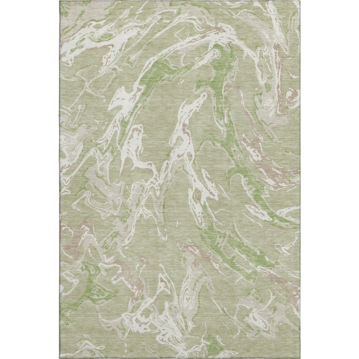 Addison Mayfield Green AMF1035 - 8ft. Round Rug