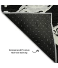 Addison Mayfield Black AMF1035 5ft. x 7ft. 6in. Rect. Rug