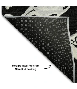 Addison Mayfield Black AMF1035 5ft. x 7ft. 6in. Rect. Rug