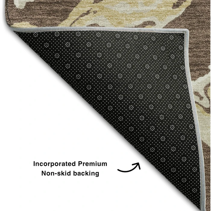 Addison Mayfield Brown AMF1035 5ft. x 7ft. 6in. Rect. Rug