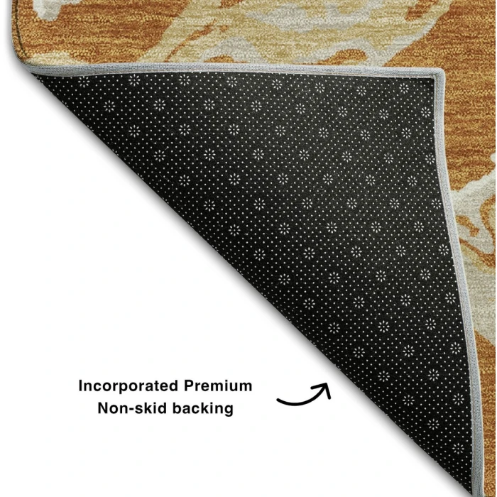 Addison Mayfield Orange AMF1035 5ft. x 7ft. 6in. Rect. Rug