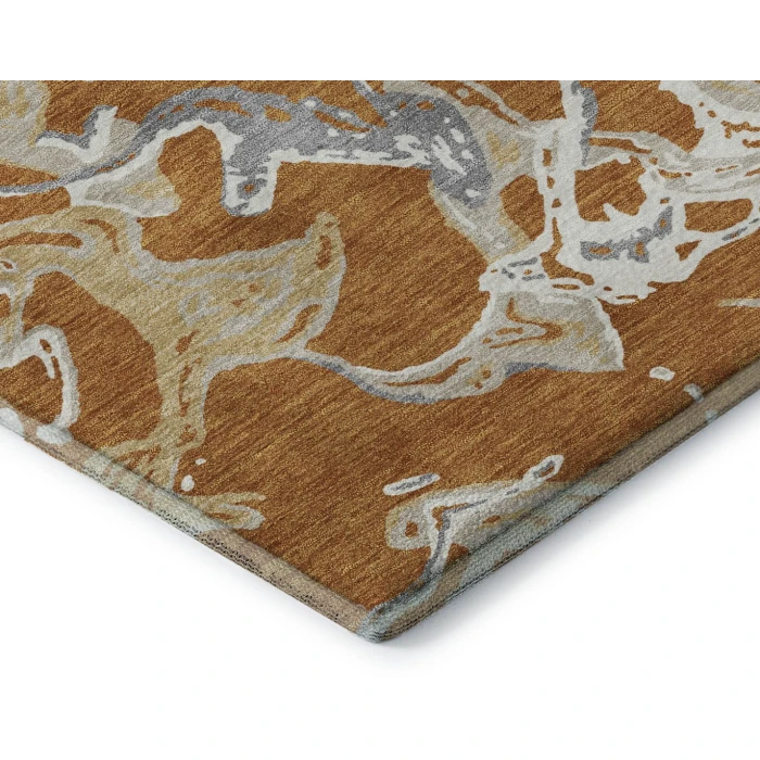 Addison Mayfield Orange AMF1035 5ft. x 7ft. 6in. Rect. Rug