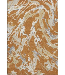 Addison Mayfield Orange AMF1035 5ft. x 7ft. 6in. Rect. Rug