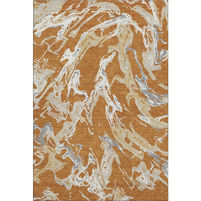 Addison Mayfield Orange AMF1035 5ft. x 7ft. 6in. Rect. Rug