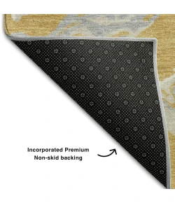 Addison Mayfield Gold AMF1035 2ft. 3in. x 7ft. 6in. Rect. Rug