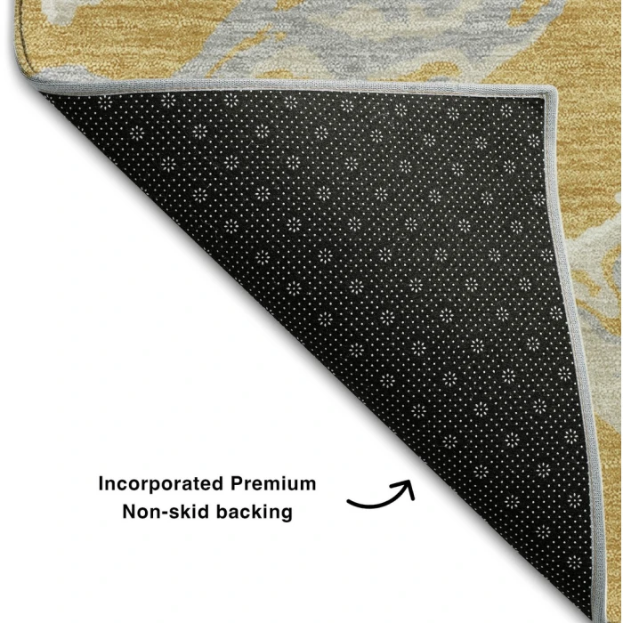 Addison Mayfield Gold AMF1035 2ft. 3in. x 7ft. 6in. Rect. Rug