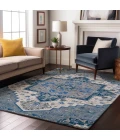 Addison Mayfield Blue AMF1036 - 8ft. Round Rug