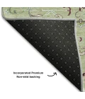 Addison Mayfield Green AMF1036 2ft. 3in. x 7ft. 6in. Rect. Rug