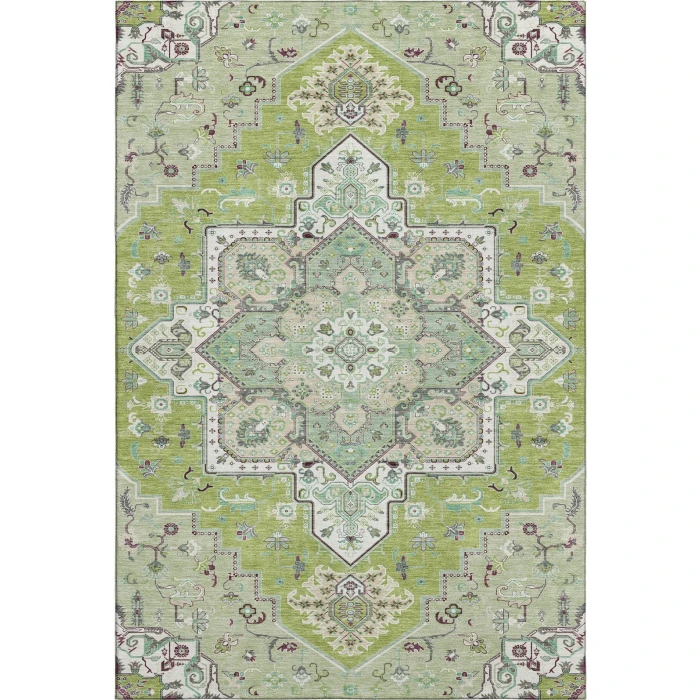 Addison Mayfield Green AMF1036 2ft. 3in. x 7ft. 6in. Rect. Rug