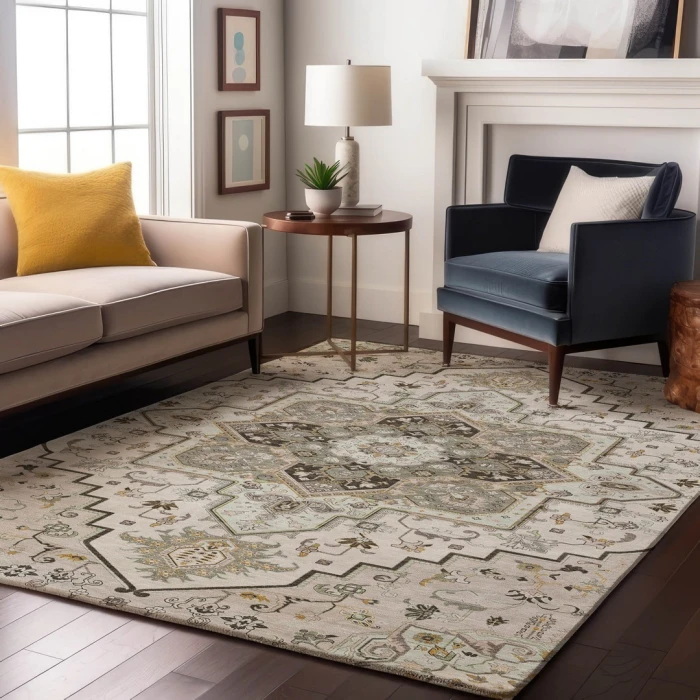 Addison Mayfield Ivory AMF1036 2ft. 3in. x 7ft. 6in. Rect. Rug