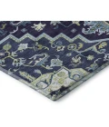 Addison Mayfield Blue AMF1036 - 8ft. Round Rug