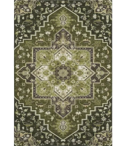Addison Mayfield Green AMF1036 - 8ft. Round Rug