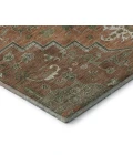 Addison Mayfield Orange AMF1036 - 8ft. Round Rug