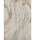 Addison Mayfield Brown AMF1037 - 8ft. Round Rug