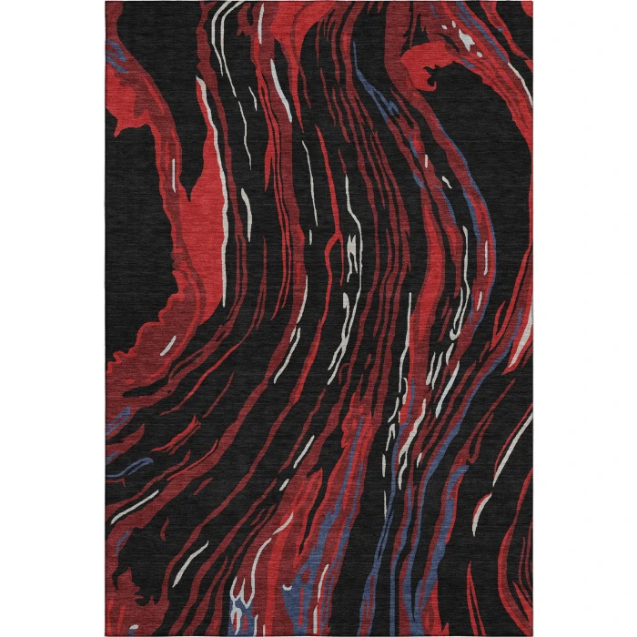 Addison Mayfield Black AMF1037 9ft. x 12ft. Rect. Rug