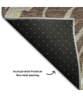Addison Mayfield Brown AMF1037 9ft. x 12ft. Rect. Rug