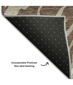 Addison Mayfield Brown AMF1037 9ft. x 12ft. Rect. Rug