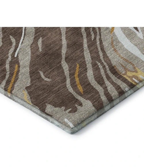 Addison Mayfield Brown AMF1037 9ft. x 12ft. Rect. Rug