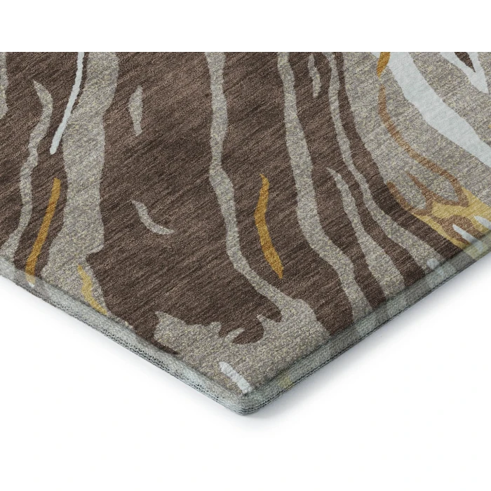 Addison Mayfield Brown AMF1037 9ft. x 12ft. Rect. Rug