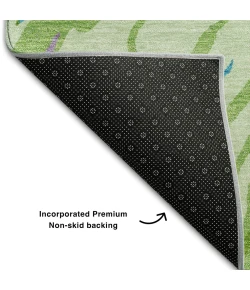 Addison Mayfield Green AMF1037 9ft. x 12ft. Rect. Rug