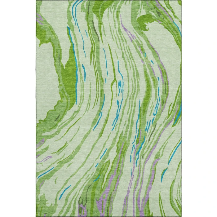 Addison Mayfield Green AMF1037 2ft. 3in. x 7ft. 6in. Rect. Rug