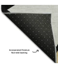 Addison Mayfield Black AMF1039 8ft. x 10ft. Rect. Rug
